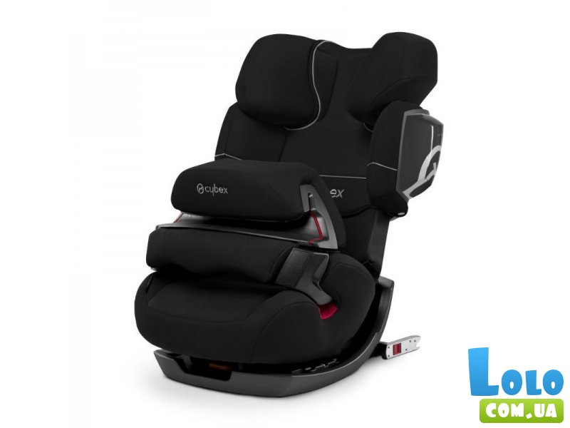 Автокресло Pallas-2 fix Pure Black-black, черное