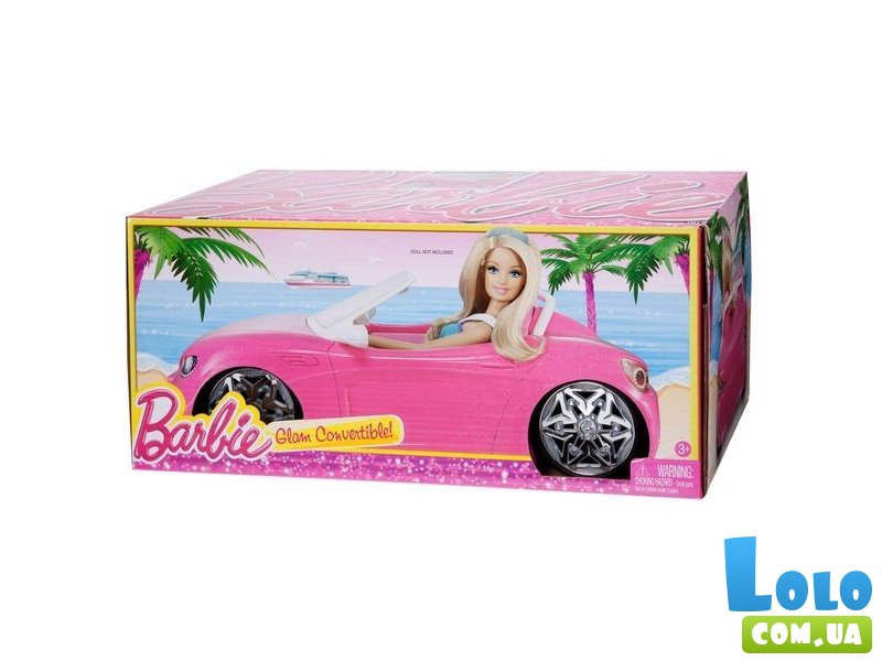 Гламурный кабриолет Barbie 