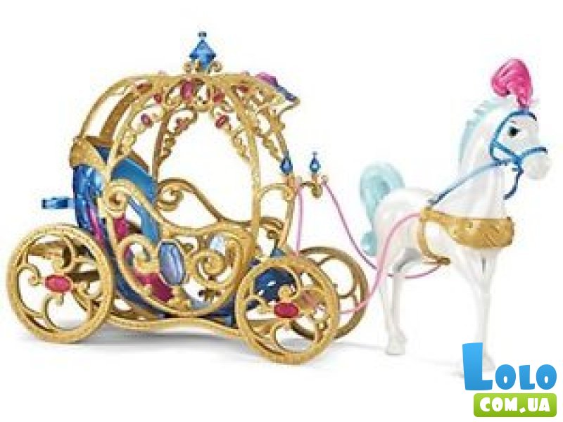 Набор Disney "Сказочная карета Золушки" с лошадью 