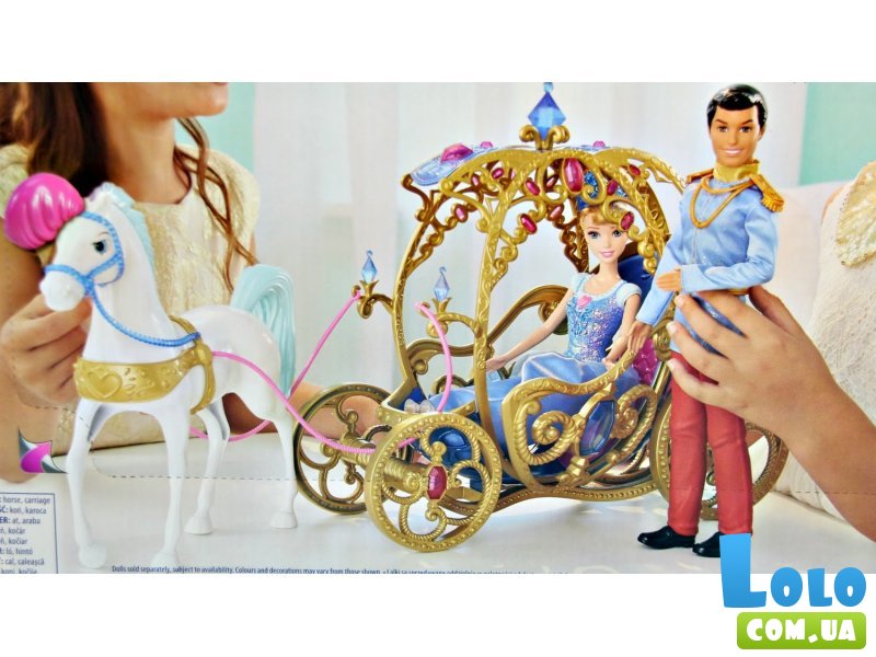 Набор Disney "Сказочная карета Золушки" с лошадью 