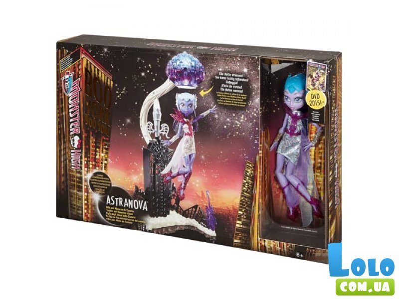 Игровой набор Monster High "Кукла Астранова" из м/ф Буу-Йорк, Буу-Йорк! 