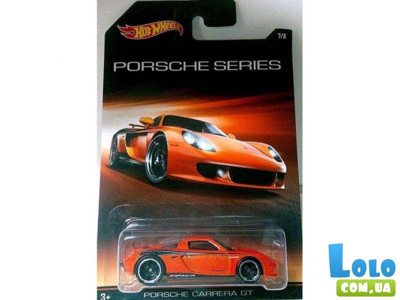 Подарочный автомобиль Hot Wheels Porsche, (в ассортименте)