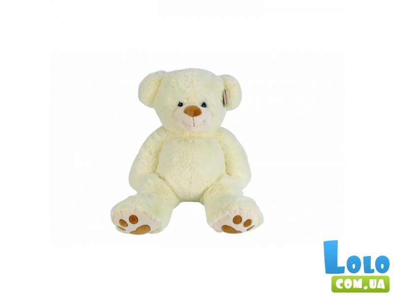 Мягкая игрушка из плюша "Белый медведь" Nicotoy, 66 см, 0 мес.+