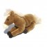 Мягкая игрушка из плюша "Лошадка, которая лежит" Nicotoy с гранулами, 27 см, 0 мес.+