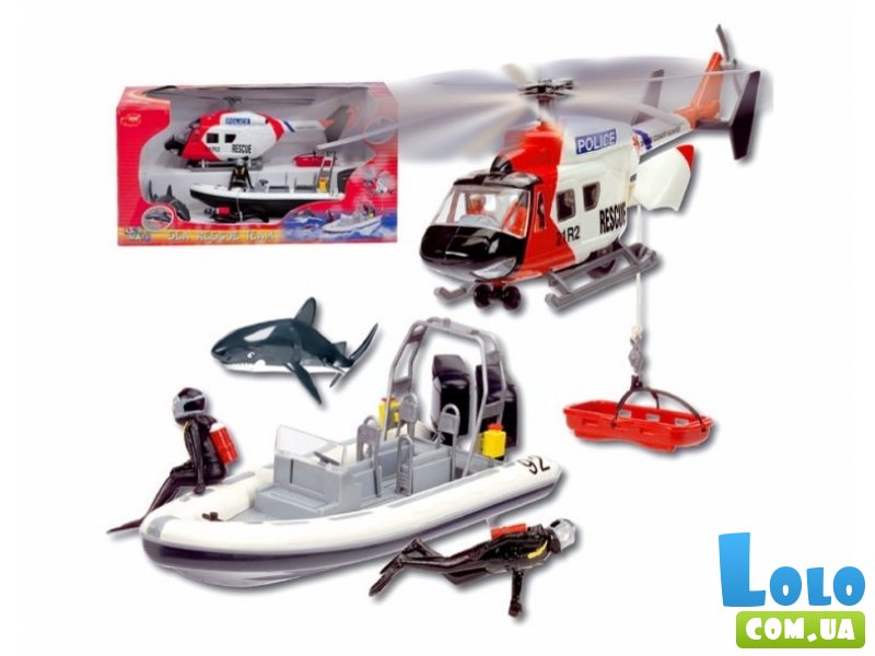 Игровой набор "Морская спасательная служба" (26 см и 21 см) Dickie Toys