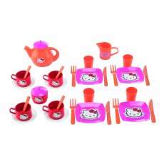 Набор посуды Hello Kitty  Ecoiffier 33 аксессуара, 18 месяцев+