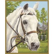 Набор художественного творчества "Белая лошадь" Schipper 24х30 см, 8+