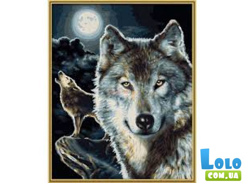 Художественный творческий набор "Волки" Schipper 24х30 см, 8+