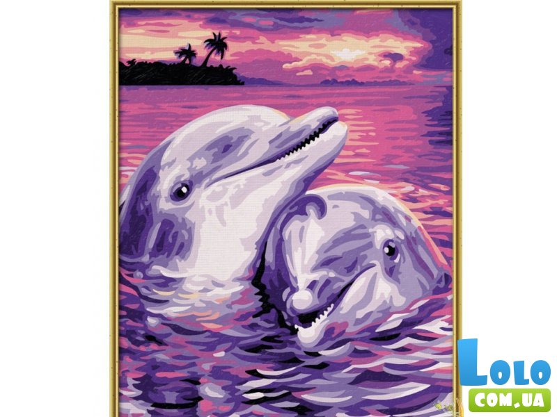 Художественный творческий набор Дельфины Schipper 24х30 см, 8+