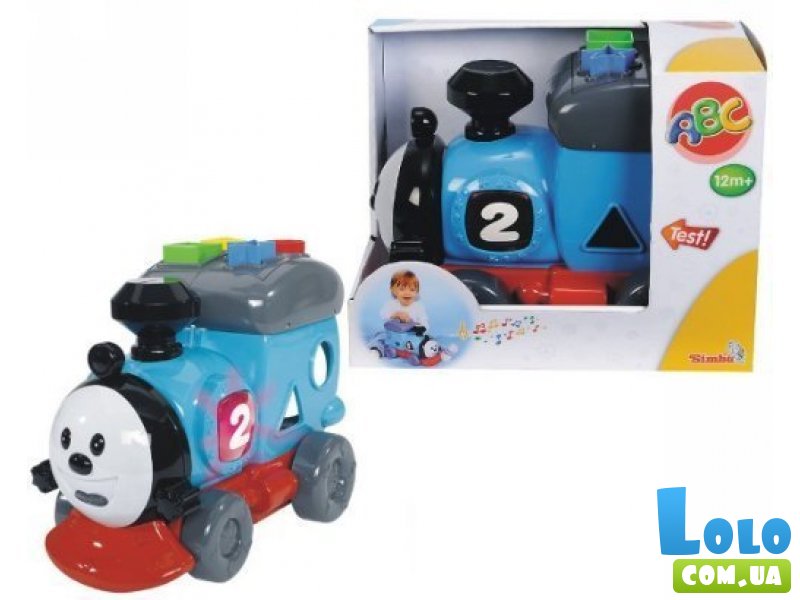 Паровозик со звуковыми и световыми эффектами Simba 12 месяцев