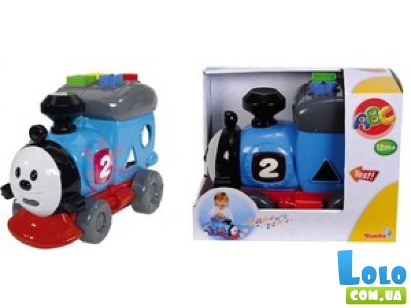 Паровозик со звуковыми и световыми эффектами Simba 12 месяцев