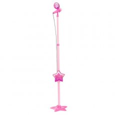 Музыкальный инструмент Simba Микрофон для девочек с разъемом для МР3 плеера, цвет розовый
