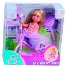 Кукла Evi Love, My First Bike, Simba (в ассортименте)