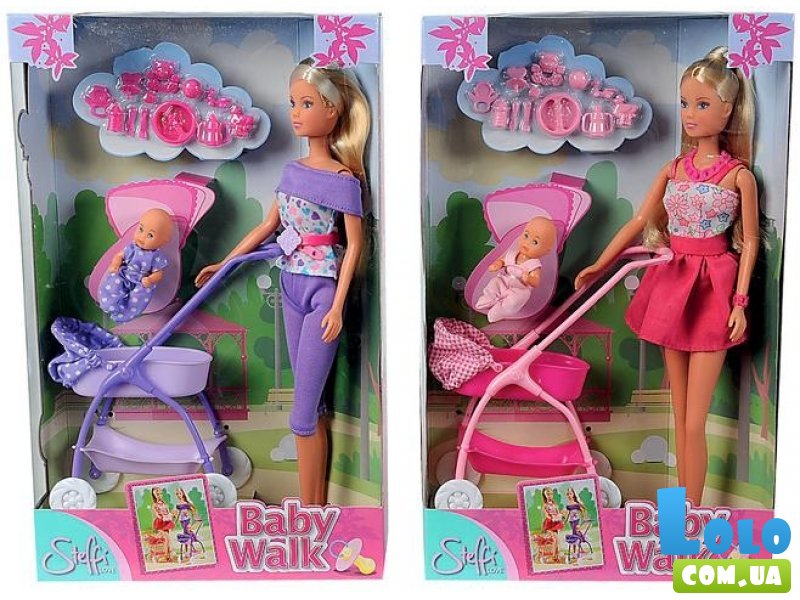 Кукла Baby Walk, Steffi Love, Simba (в ассортименте)