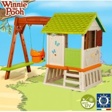 Домик Smoby Winnie "Сладкие мечты" с горкой и качелями, длина 70 см, 220х160х163 см
