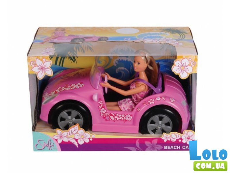 Кукольный набор Beach Car, Steffi Love, Simba