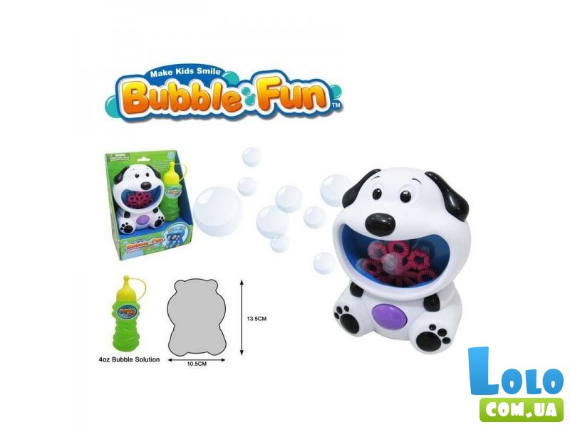 Игрушка "Собачка" по производству мыльных пузырей Dihua (10019)