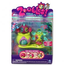 Игрушка Zoobles, две функциональные фигурки с домиком  в ассортименте (Тублес), 13 видов