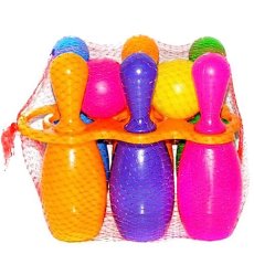 Кегли с шаром с ручкой, Bamsic