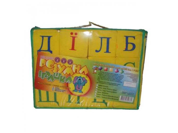 Кубики "Буквы: Украинский алфавит" Bamsic (127/2-Б3)