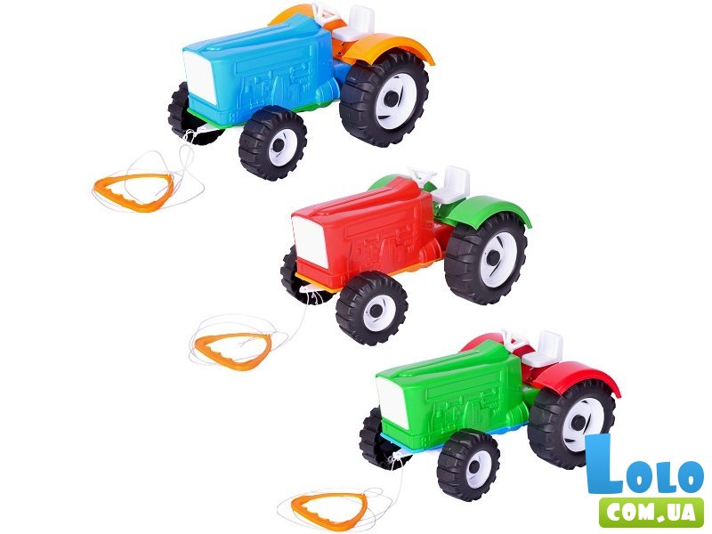 Детская игрушка трактор "Шустрик - колхозник" № 3