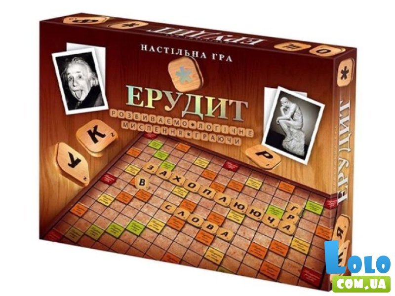 Настольная игра Эрудит, Danko Toys