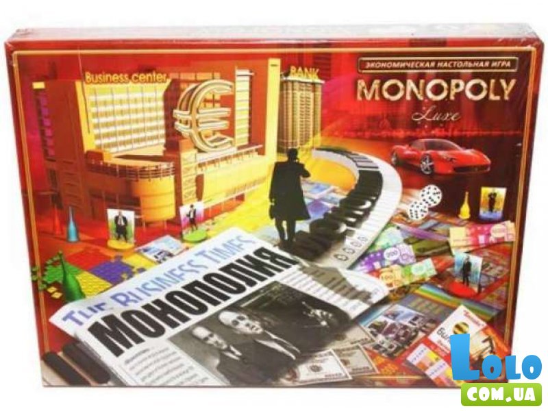 Экономическая большая настольная игра Монополия, Danko Toys