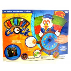 Набор для творчества часы Creative clock, Danko Toys (в ассортименте)