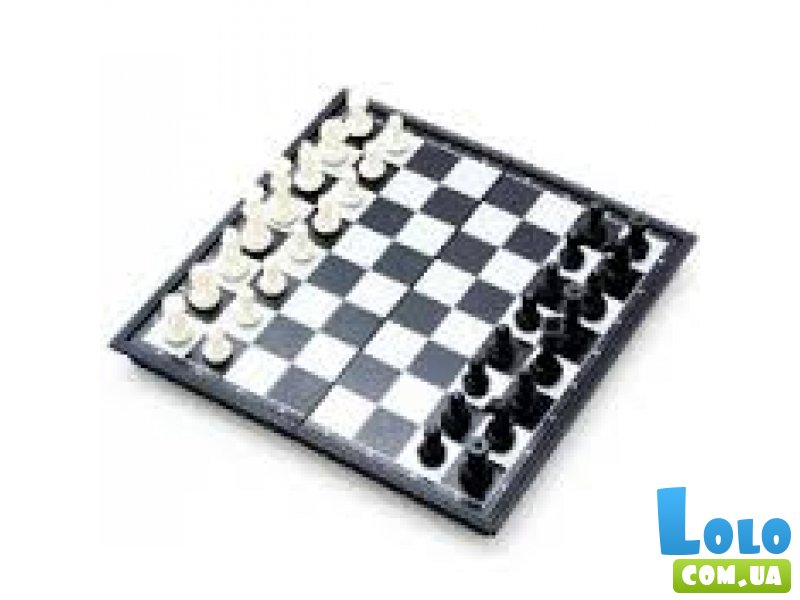 Шахматы и шашки 2 в 1 в коробке