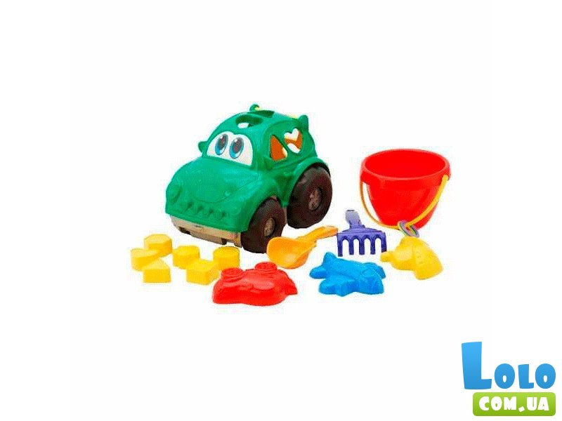 Игровой набор Машинка с сортером и аксессуарами, Colorplast