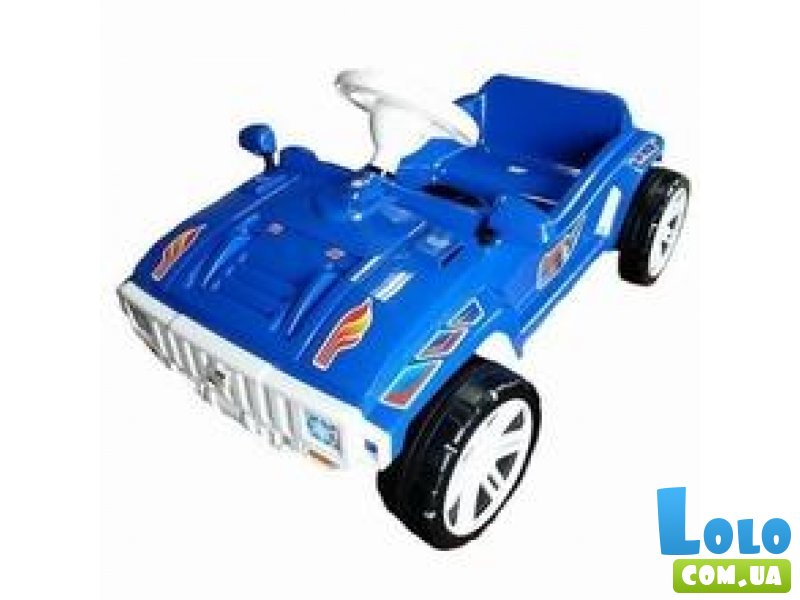 Педальная машинка для катания малыша, Орион (синяя)