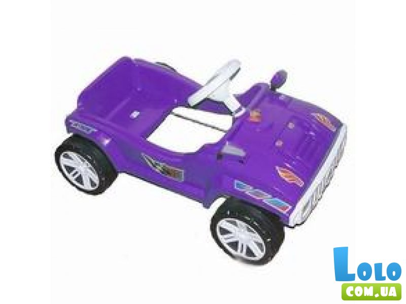Педальная машинка для катания малыша, Орион (фиолетовая)