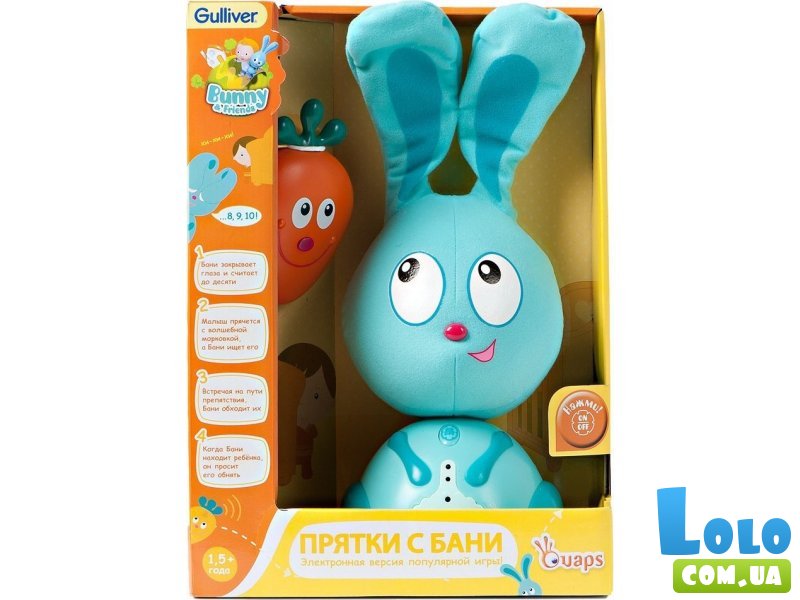 Интерактивная игрушка Ouaps "Прятки с Бани" (61019), рус