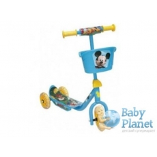 Скутер трехколесный Disney "Микки" (голубой)
