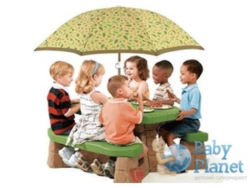 Столик для пикника с зонтиком Step2 (7877)