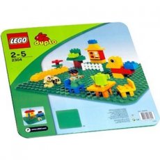 Конструктор Lego "Зеленая строительная пластина" 38х38 см (2304)