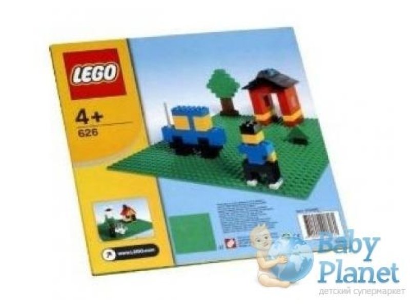 Конструктор Lego "Средняя зеленая пластина" 32х32 см