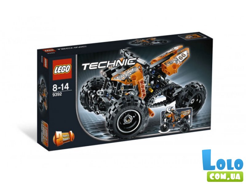 Конструктор Квадроцикл, Lego (9392), 199 дет.