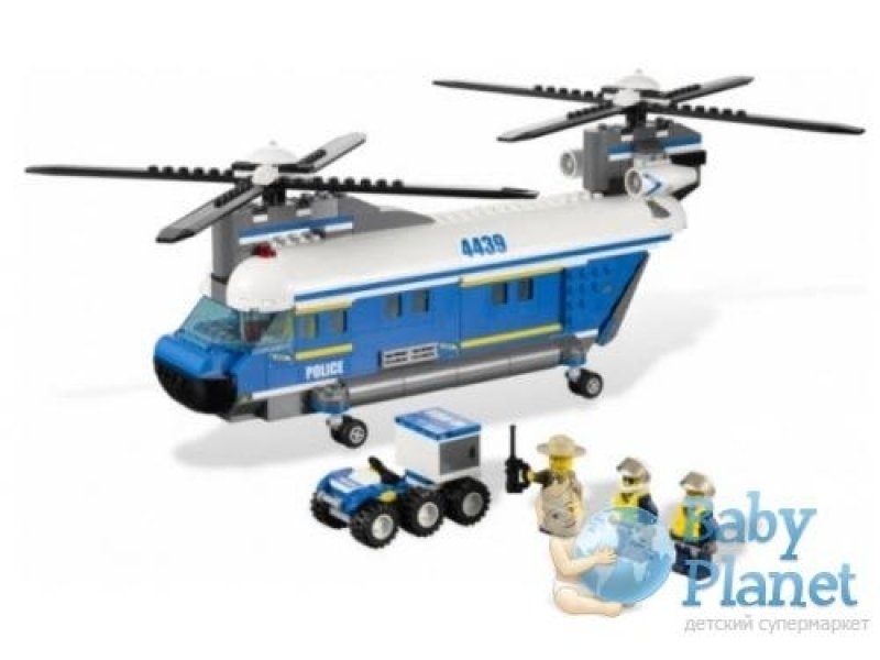Конструктор Lego "Полицейский грузовой вертолет" (4439)