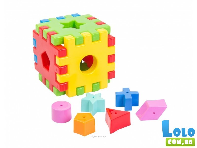 Игрушка развивающая "Волшебный куб" (12 элементов) Тигрес