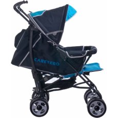 Прогулочная коляска Caretero Spacer deluxe - blue