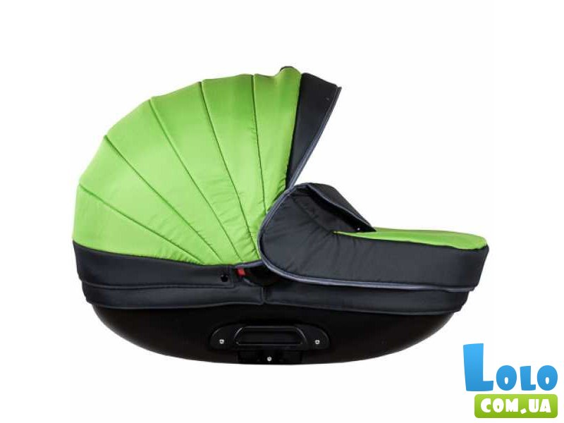 Универсальная коляска 2 в 1 Kajtex Fashion 231 (зеленая с черным)