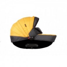 Универсальная коляска 2 в 1 Kajtex Fashion KF002 (желтая с серым)