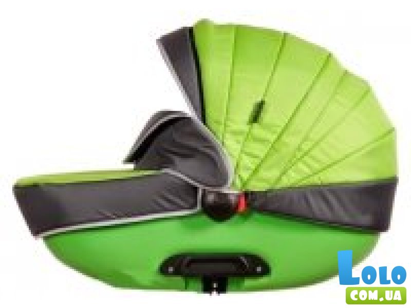 Универсальная коляска 2 в 1 Kajtex Fashion KF009 (зеленая с черным)