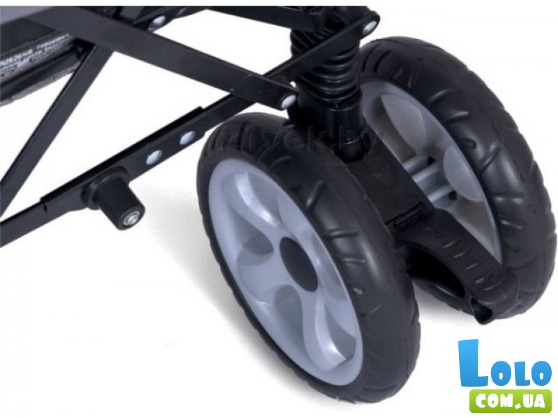Прогулочная коляска EasyGo Comfort Duo Carbon (серая)