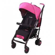 Прогулочная коляска EasyGo Nitro Fuchsia (розовая с черным)
