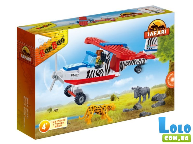 Конструктор Сафари, Banbao (6660), 146 дет.