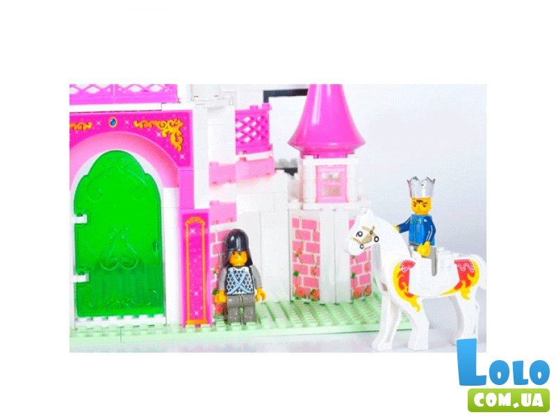 Конструктор Крепость для принцессы, серии Розовая мечта, Sluban (M38-B0151R), 508 дет.