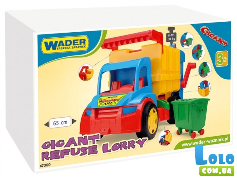 Игрушка Wader "Трактор-гигант"