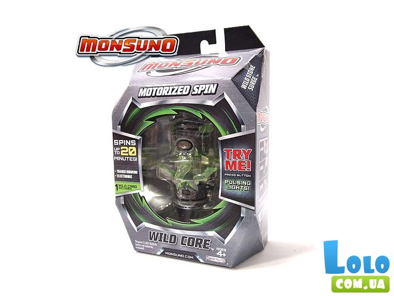 Игрушка Дикая капсула Monsuno с двигателем и световыми эффектами Wild Stone Surge Wild Core W2 (24990-34445-MO)